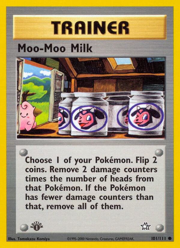 Pokemon Moo-Moo Milk # 101 Neo Genesis