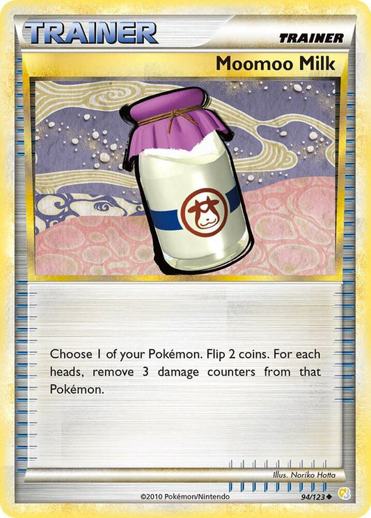 Pokemon Moomoo Milk 94/123 HeartGold & SoulSilver
