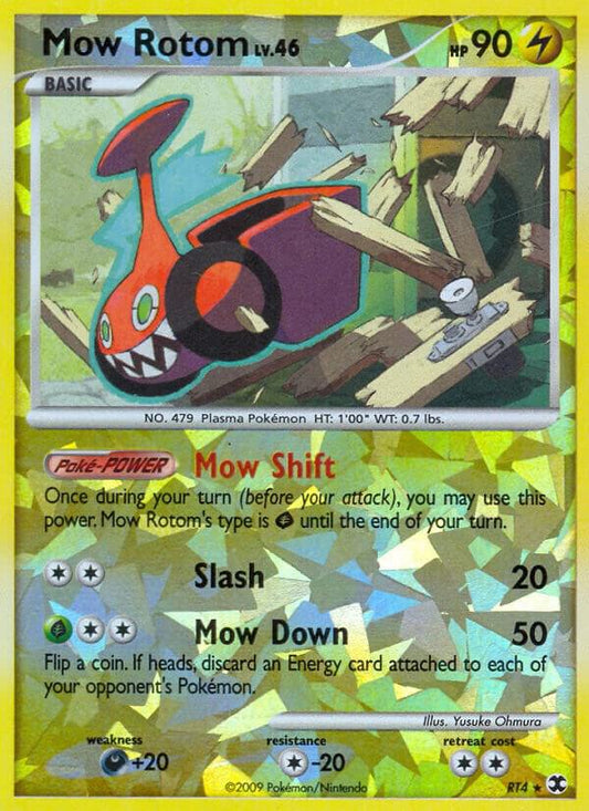 Pokemon Mow Rotom RT4 Rising Rivals
