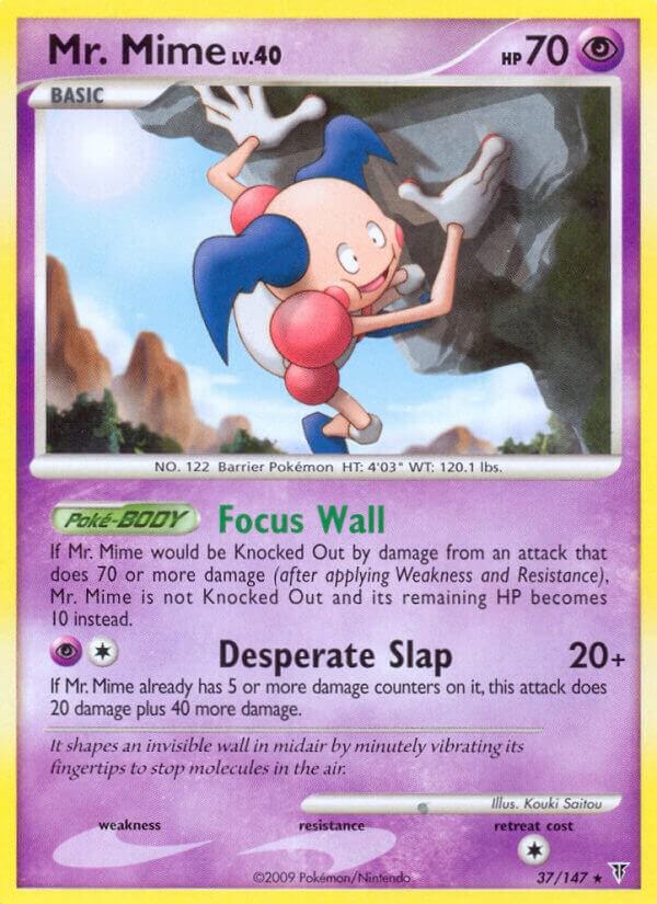 Pokemon Mr. Mime 37/147 Supreme Victors
