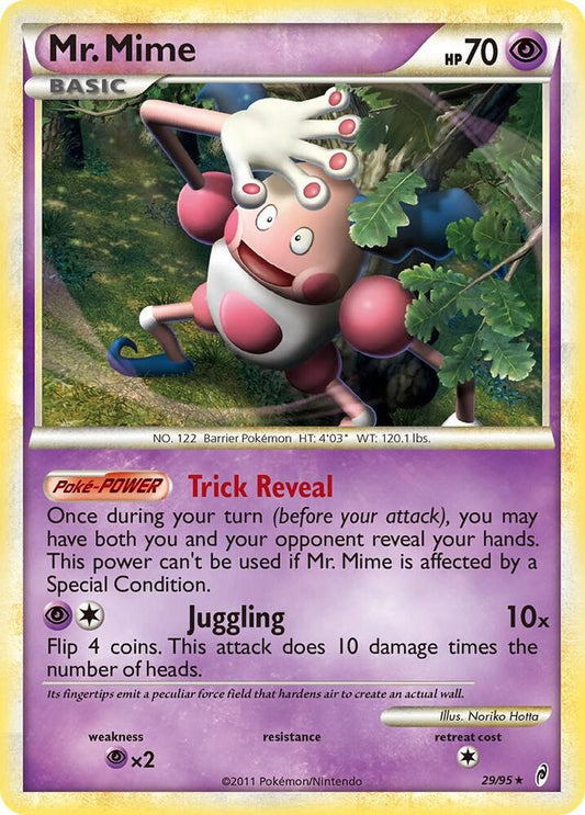 Pokemon Mr. Mime 29/95 Call of Legends