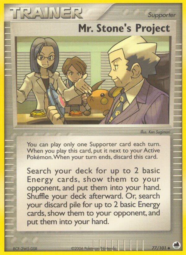 Pokemon Mr. Stone's Project 77/101 Dragon Frontiers