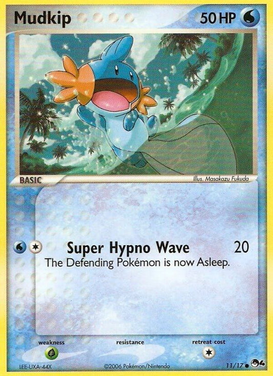 Pokemon Mudkip 11/17 POP Series 4
