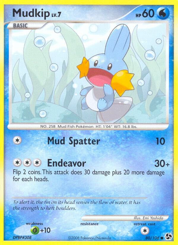 Pokemon Mudkip 80/106 Great Encounters