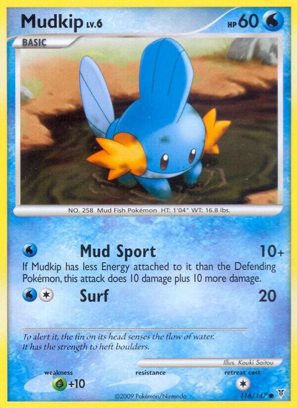 Pokemon Mudkip 116/147 Supreme Victors