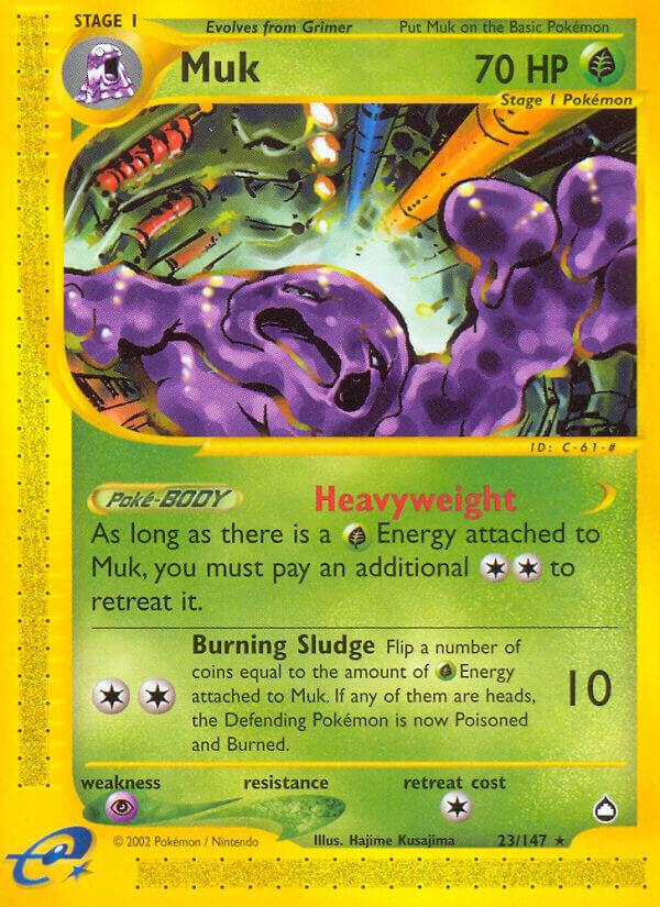 Pokemon Muk 23/147 Aquapolis