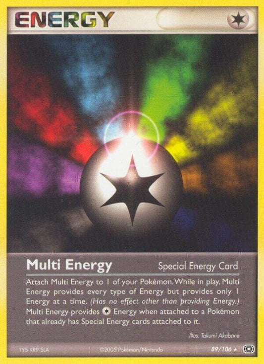 Pokemon Multi Energy 89/106 Emerald