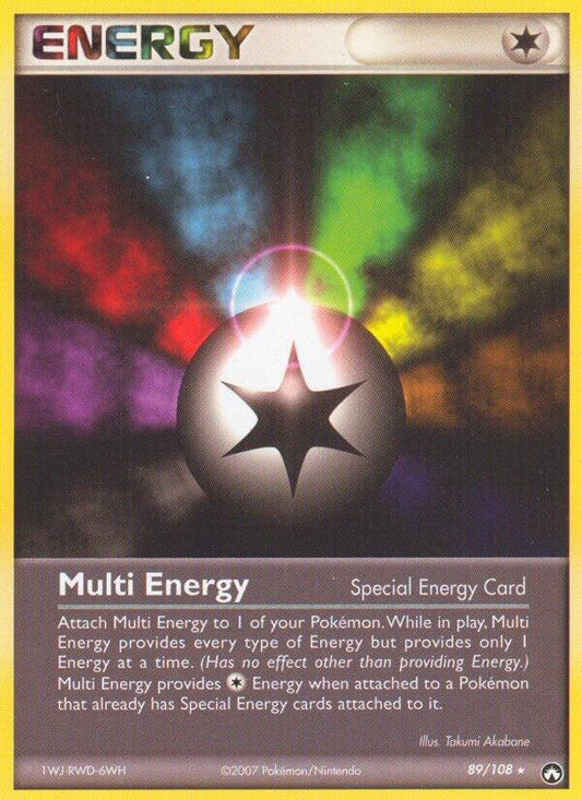 Pokemon Multi Energy 89/108 Power Keepers