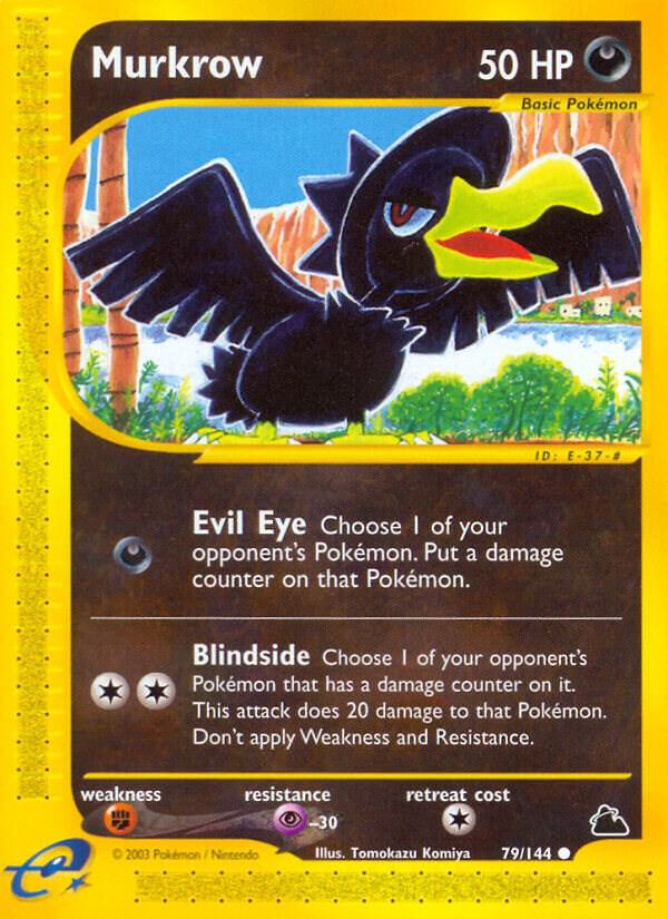 Pokemon Murkrow 79/144 Skyridge