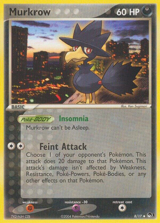 Pokémon Murkrow 8/17 POP Series 1
