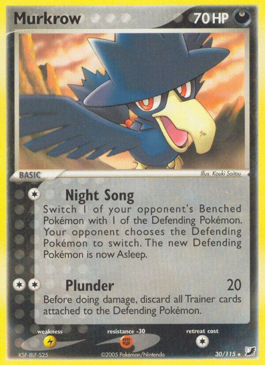 Pokemon Murkrow 30/115 Unseen Forces