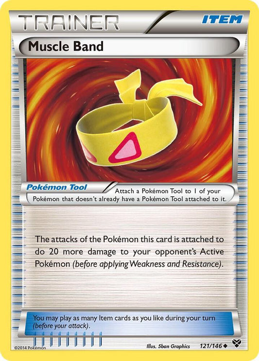 Pokemon Muscle Band 121/146 XY