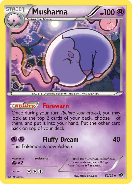 Pokemon Musharna 59/99 Next Destinies