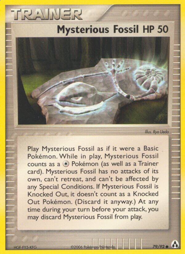 Pokemon Mysterious Fossil 79/92 Legend Maker