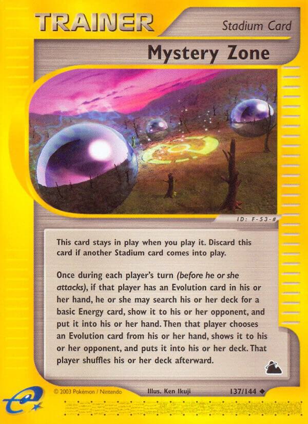 Pokemon Mystery Plate Delta 136/144 Skyridge