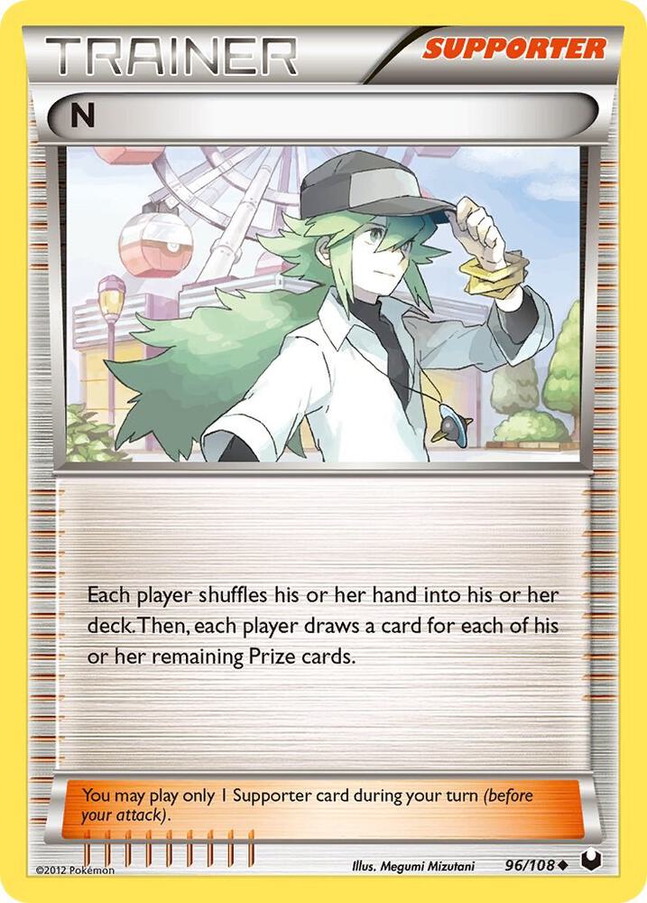 Pokemon N 96/108 Dark Explorers