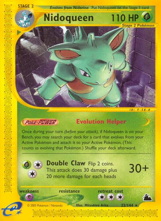 Pokemon Nidoqueen 22/144 Skyridge