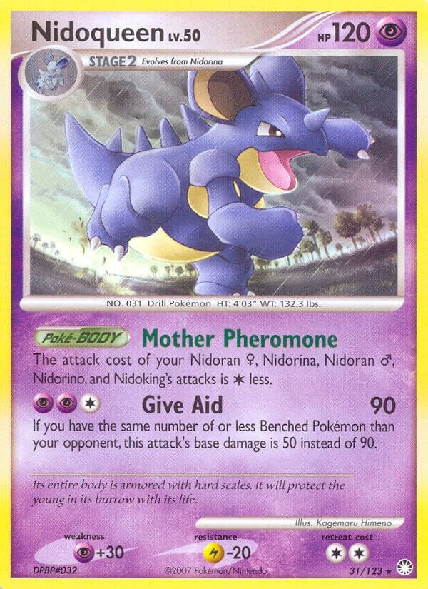 Pokemon Nidoqueen 31/123 Mysterious Treasures