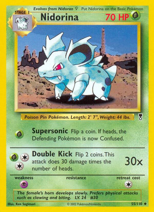 Pokemon Nidorina 55/110 Legendary Collection