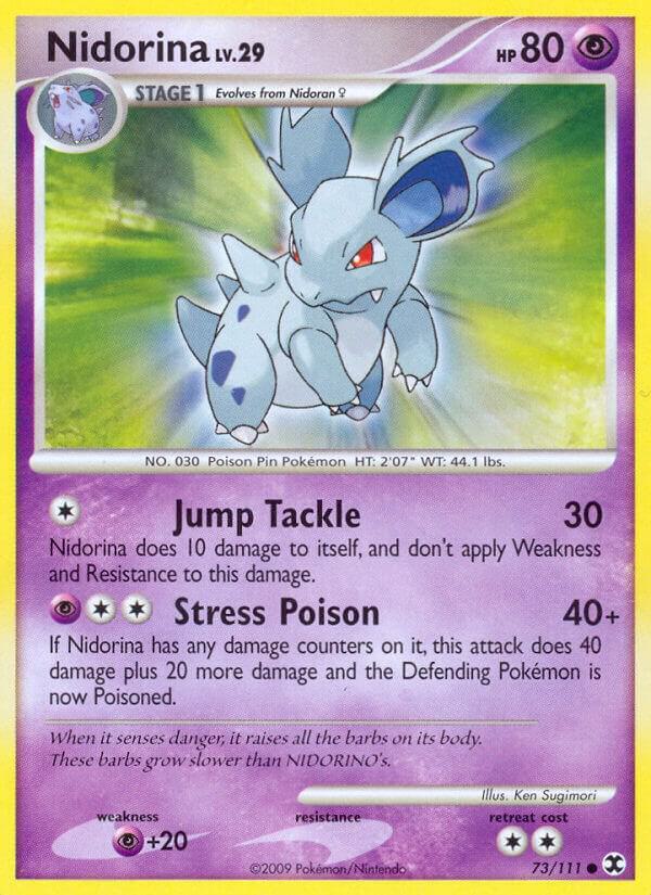 Pokemon Nidorina 73/111 Rising Rivals