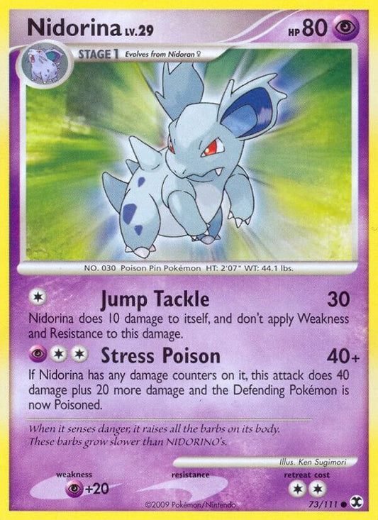 Pokemon Nidorina 73/111 Rising Rivals