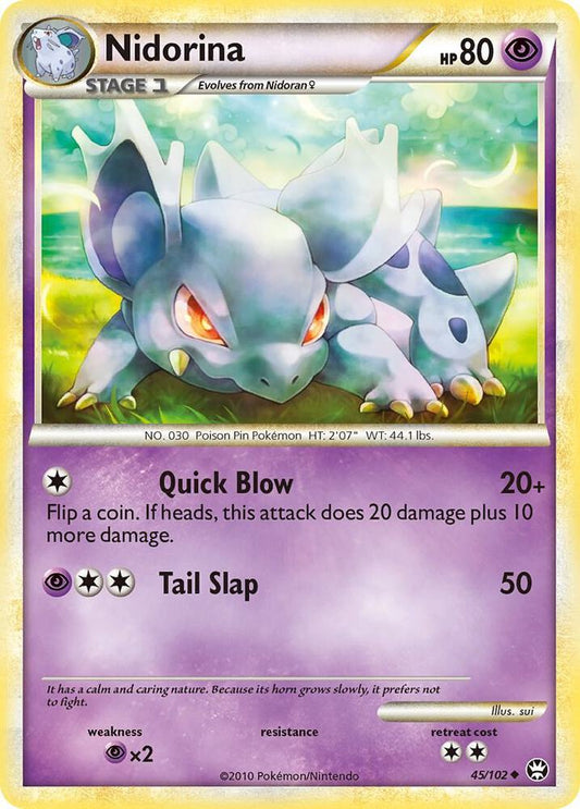 Pokemon Nidorina 45/102 Triumphant