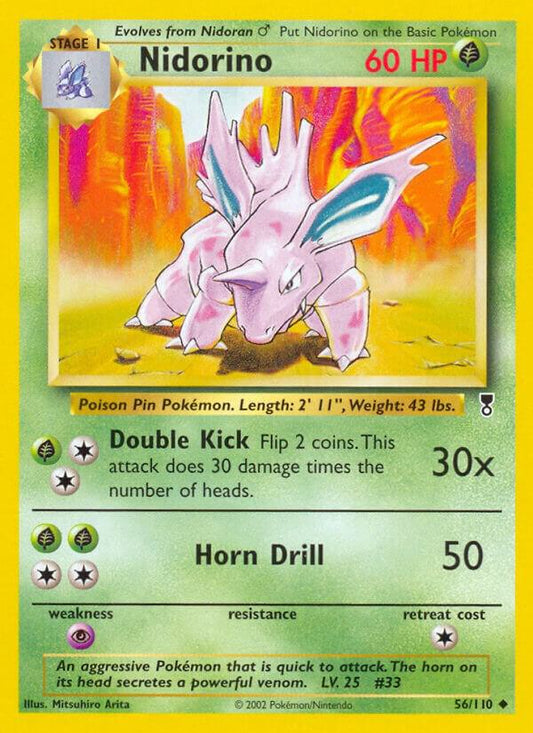 Pokemon Nidorino 56/110 Legendary Collection