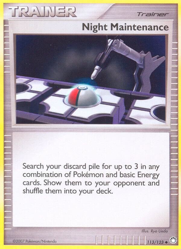 Pokemon Night Maintenance 113/123 Mysterious Treasures