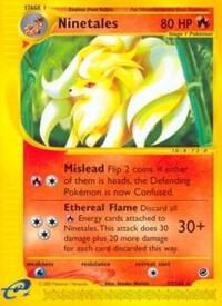 Pokemon Ninetales 57/165 Expedition Base Set
