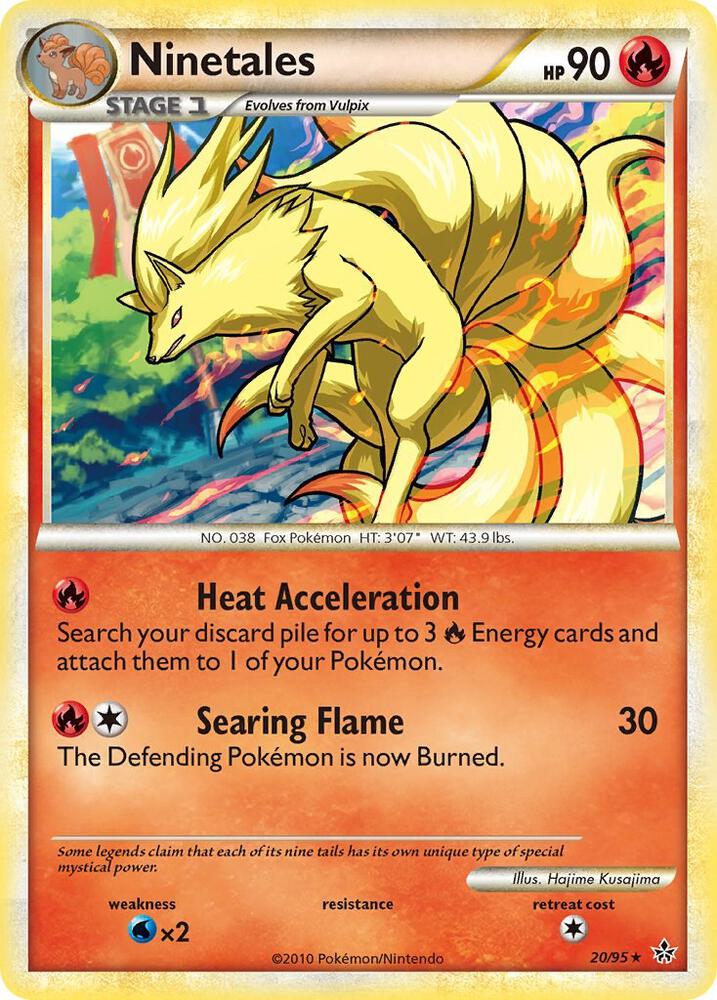 Pokemon Ninetales 20/95 Unleashed