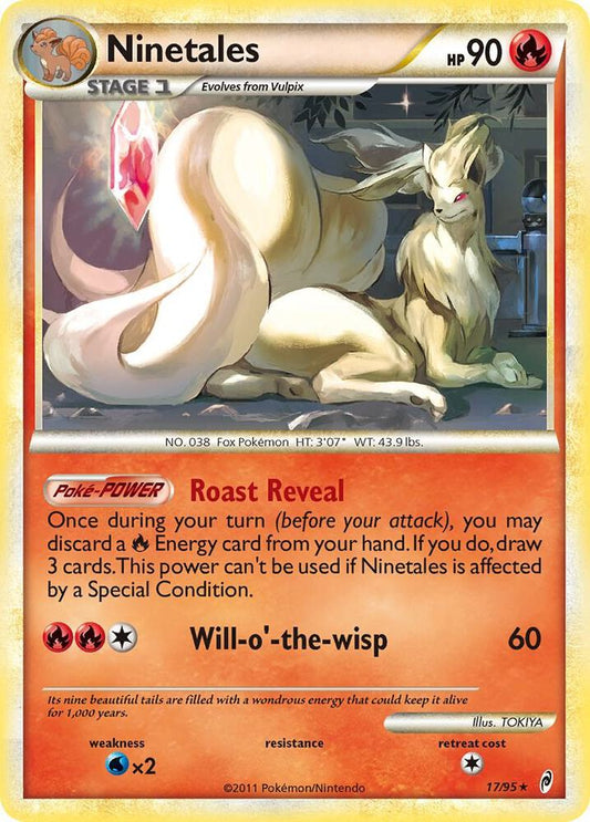 Pokemon Ninetales 17/95 Call of Legends