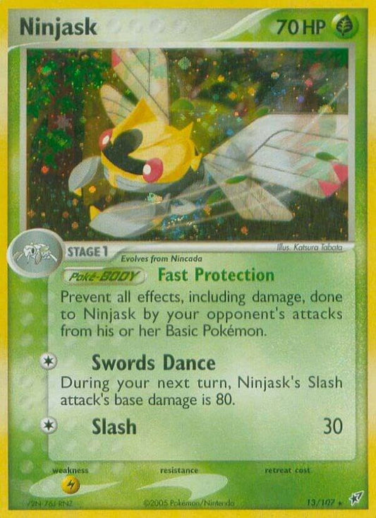 Pokemon Ninjask 13/107 Deoxys