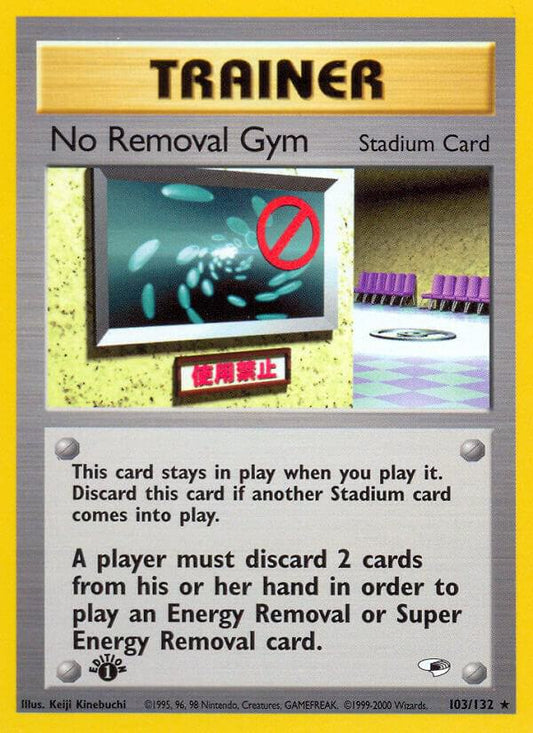 Pokemon No Removal Gym 103/132 Gym Heroes
