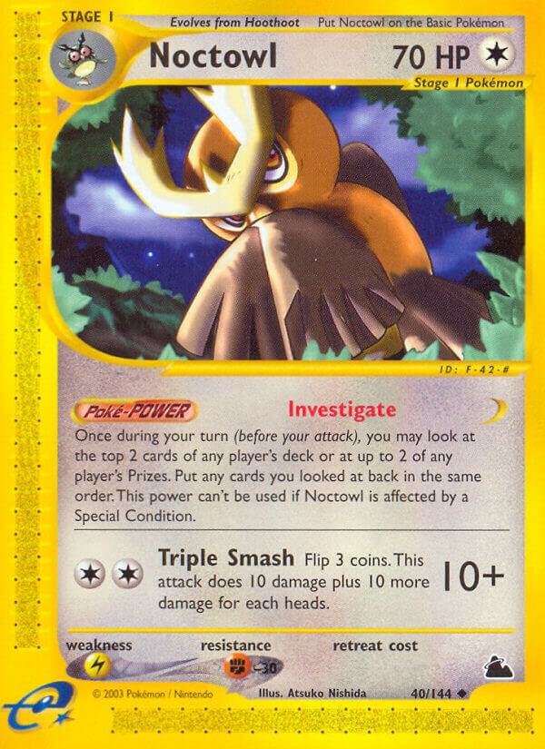 Pokemon Noctowl 40/144 Skyridge