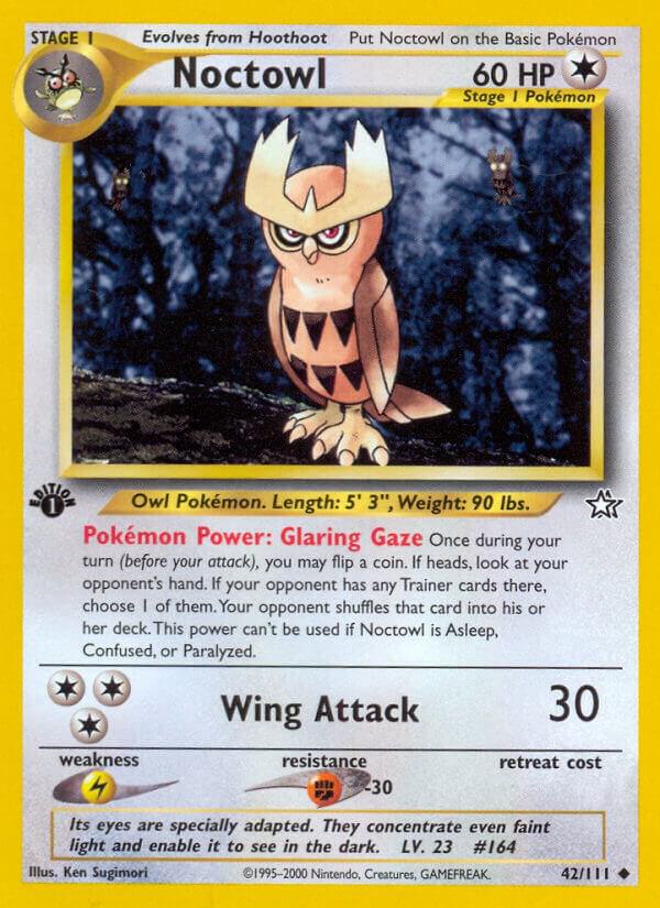 Pokemon Noctowl # 42 Neo Genesis