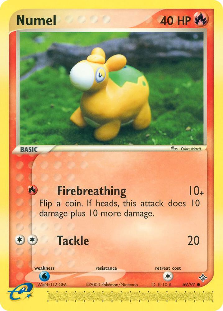 Pokemon Numel 70/100 Dragon