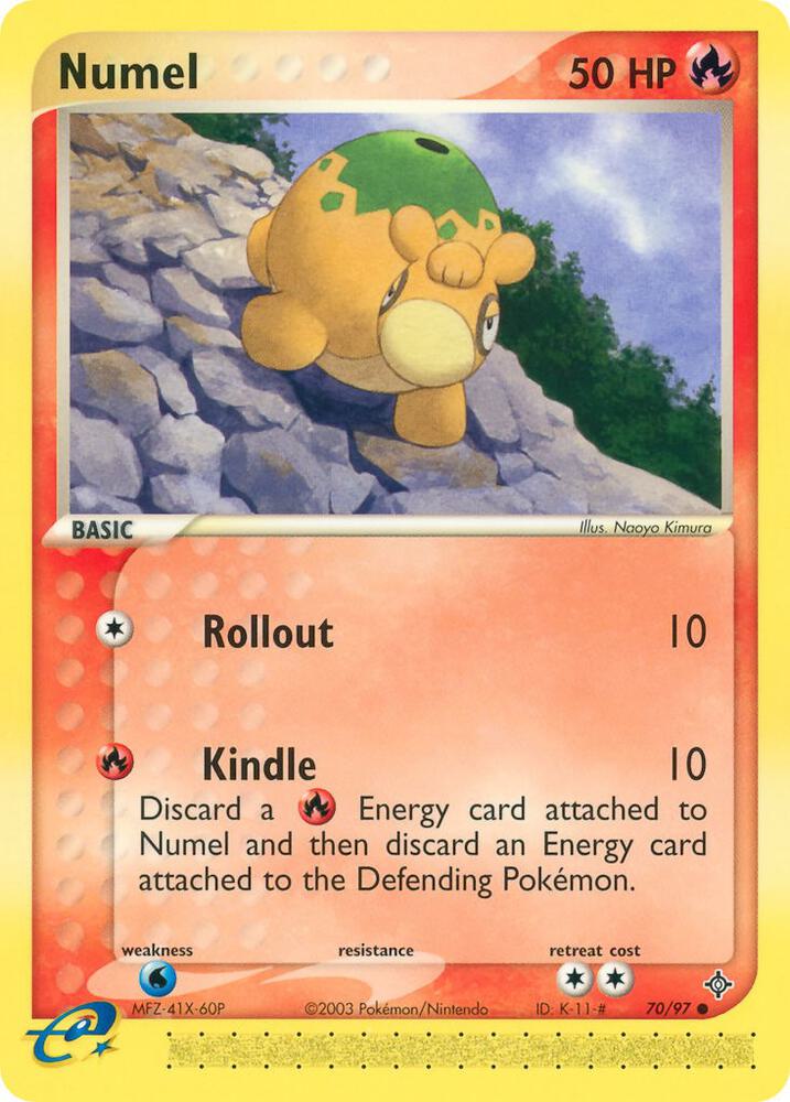 Pokemon Numel 70/100 Dragon