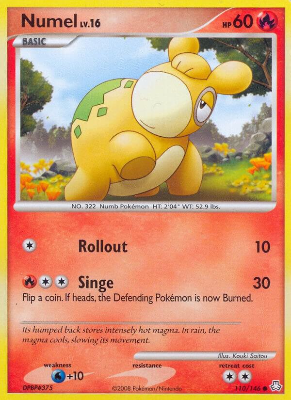 Pokemon Numel 110/146 Legends Awakened