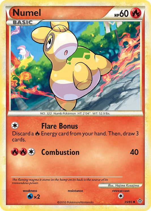 Pokemon Numel 35/95 Unleashed