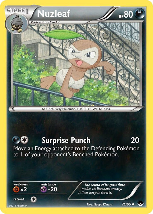 Pokemon Nuzleaf 71/99 Next Destinies