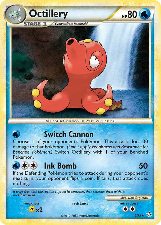 Pokemon Octillery 6/95 Unleashed
