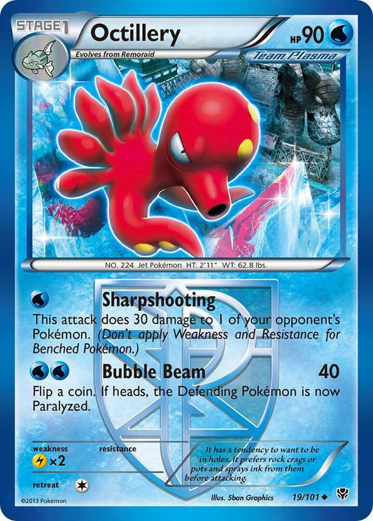 Pokemon Octillery 19/101 Plasma Blast
