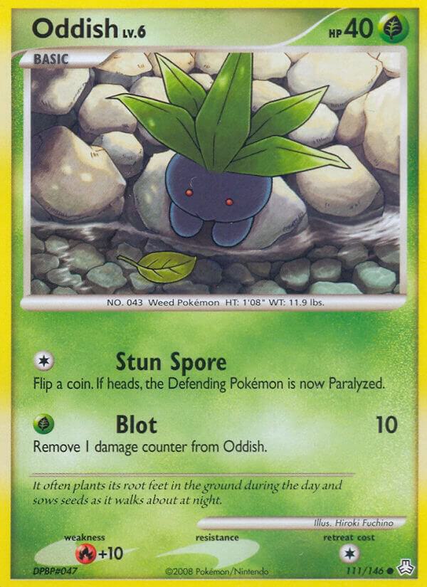 Pokemon Oddish 111/146 Legends Awakened