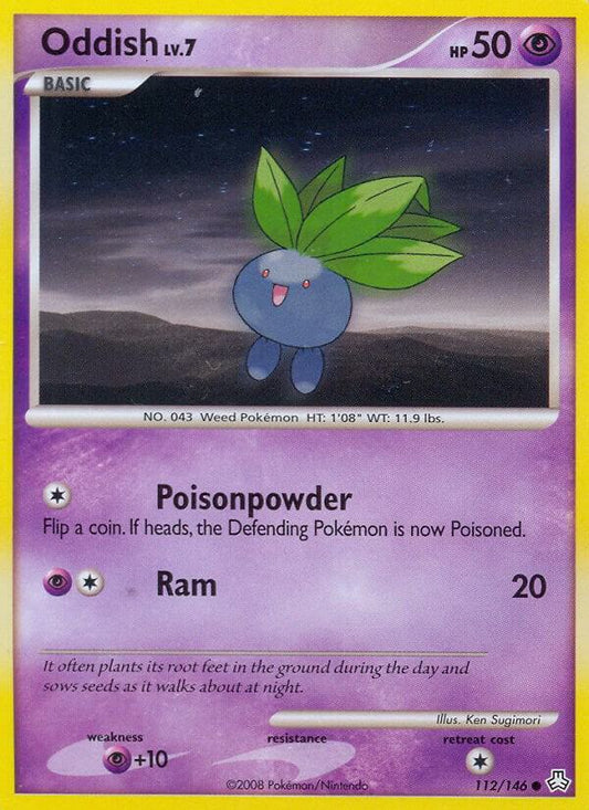 Pokemon Oddish 112/146 Legends Awakened