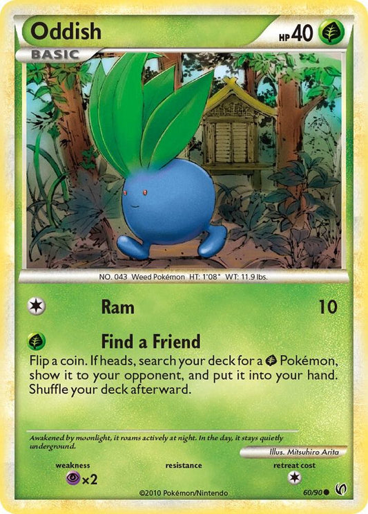 Pokemon Oddish 60/90 Undaunted