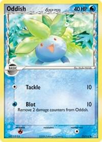 Pokemon Oddish δ 73/110 Holon Phantoms
