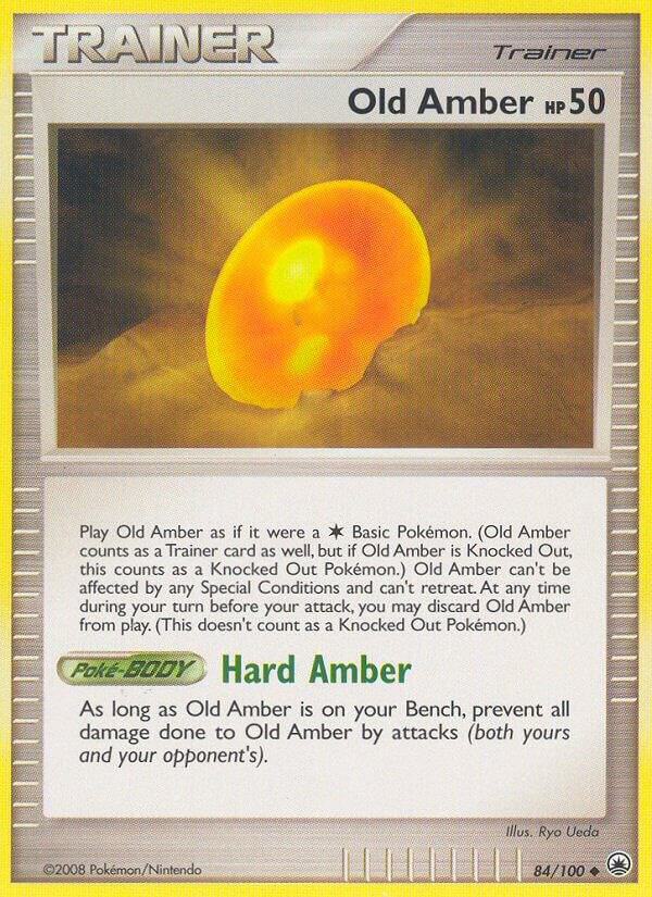 Pokemon Old Amber 84/100 Majestic Dawn