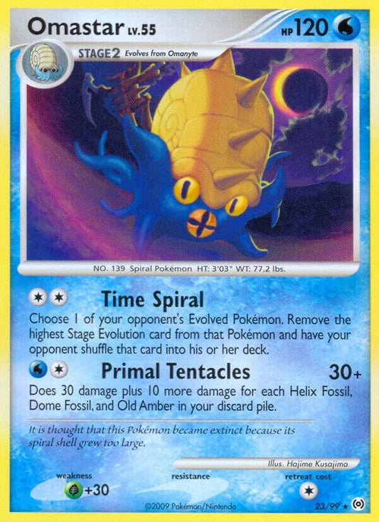 Pokemon Omastar 23/99 Arceus