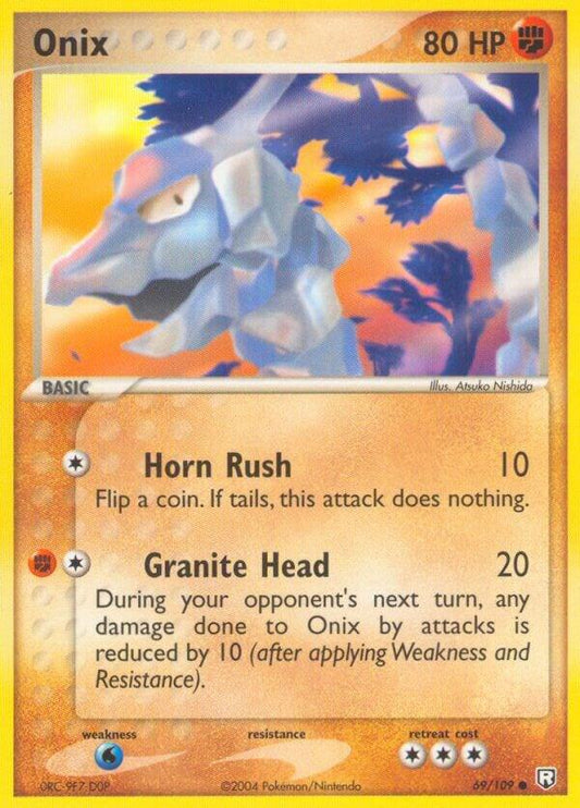 Pokemon Onix 69/109 Team Rocket Returns