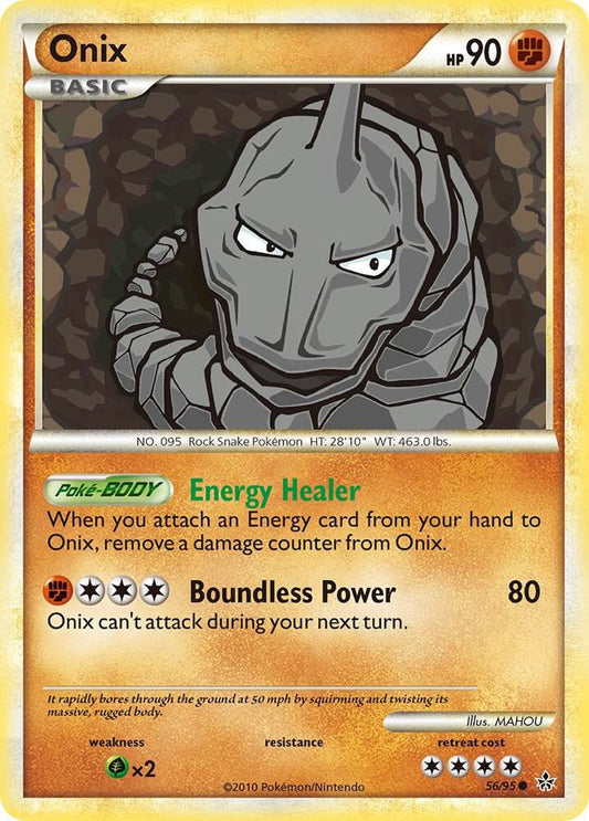 Pokemon Onix 56/95 Unleashed